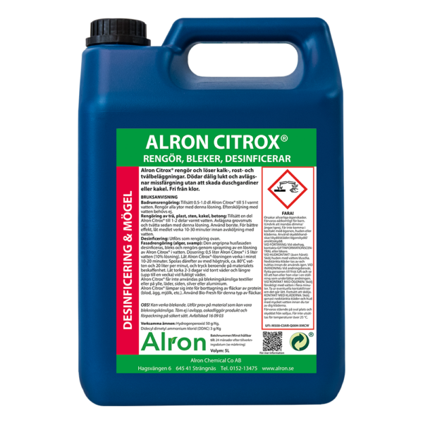 Alron Citrox - Produkt medel desinfektion citrox