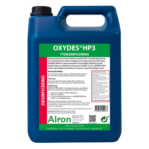 Alron OxydesHP3 Mögelsanering. Produkt desinfektionsmedel OxydesHP3