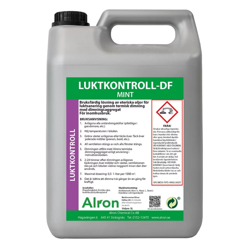 Alron Luktkontroll-DF Mint. Produkt luktkontroll med doft mint