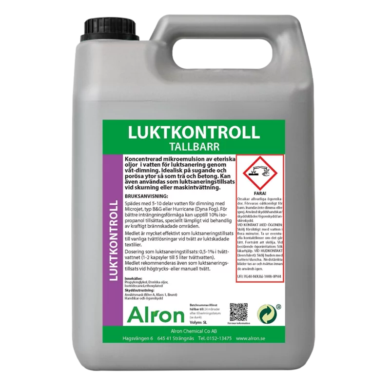 Alron Luktkontroll Tallbarr. Produkt våt foggning