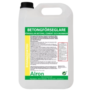 Agente especial Sellador de concreto Alron. Agente basado en silicato