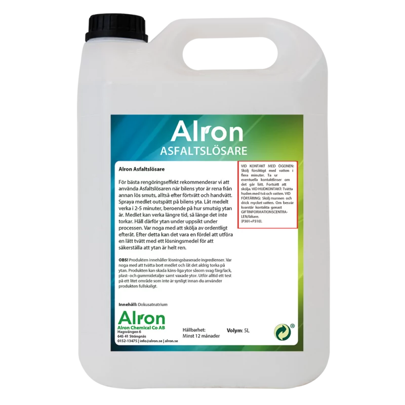 Asphaltentferner in einem Kanister