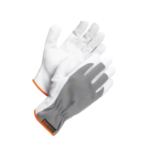 Montagehandske i getskinn